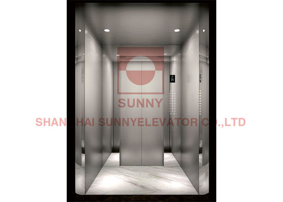 آسانسور آسانسور خانگی شیشه ای مسکونی SS304 Observation 400kg 0.4m / S