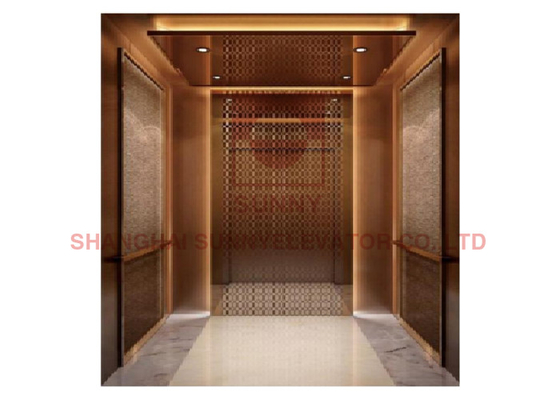 آسانسور مسافرتی 8 نفره VVVF برای ساختمان 1600kg بار