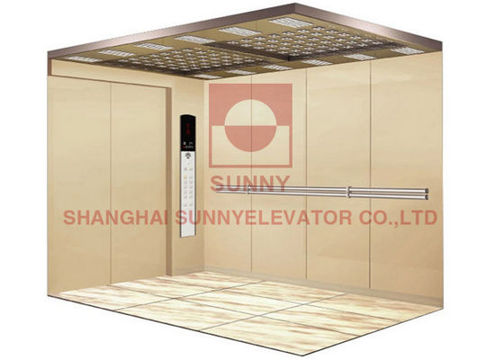 آسانسور آسانسور بیمارستان ایمنی VVVF 5000kg 1.0m / S بیمارستان ایمنی