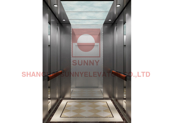 آینه اچ استیل فروشگاه آسانسور مسافری Mrl 6.0m/S سرعت VVVF