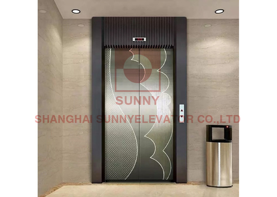سیستم کنترل آسانسور VVVF SUS304 آسانسور مسکونی فولادی ضد زنگ برای خانه