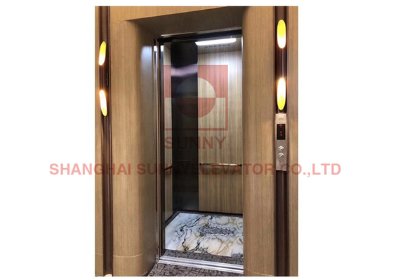 VVVF Drive 450kg آسانسور مسافربری برای ساختمان اداری هتل