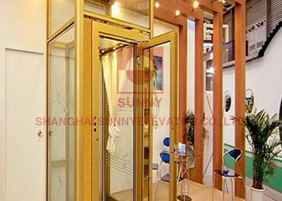 بالابر 1000 کیلوگرمی اتاق ماشین وووف با نورپردازی خودکار LED