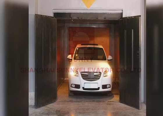 3000 کیلوگرم آسانسور اتومبیل با سرعت 0.5M / S و 2000 X 2800 مشخصات ماشین