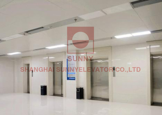 VVVF لیفت تخت 1600kg بار بیمارستان آسانسور بیمارستان آسانسور پزشکی