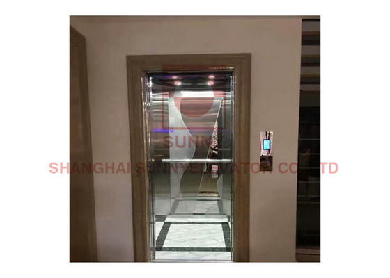 380V/220V ولتاژ اتاق ماشین کمتر آسانسور مسافربری آسانسور مسکونی Mrl