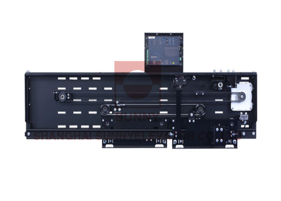 قطعات جا به جا آسانسور دو برگ باز کردن جانبی مغناطیس دائمی عامل درب هم زمان