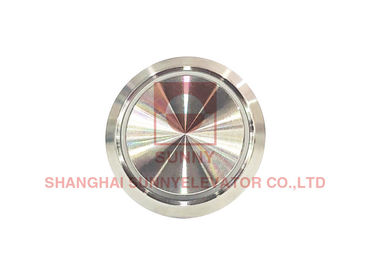 بالابر قطعات آسانسور DC 12-36V دکمه بستن درب / دکمه های بالابر بریل گرد برای قطعات آسانسور