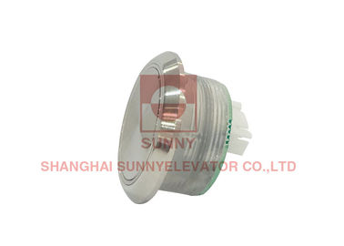 بالابر قطعات آسانسور DC 12-36V دکمه بستن درب / دکمه های بالابر بریل گرد برای قطعات آسانسور