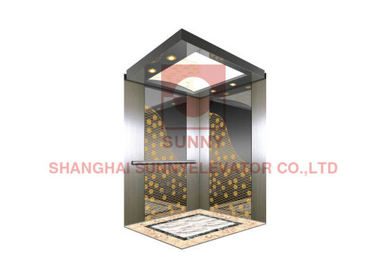آسانسور رصد بدون دنده مسافرتی 450 کیلوگرمی 1.75 متر بر ثانیه با دستگاه کم فشار