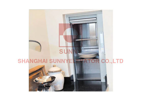 Mirror Etching 750lbs VVVF Elevator Portable Dumbwaiter آسانسور آسانسور