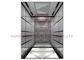رصد 1.75m / S 800kg اتاق ماشین آسانسور کمتر با شیشه فولاد ضد زنگ
