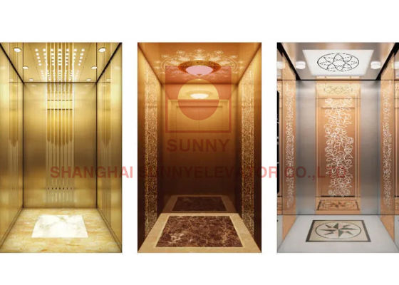آسانسور خانه مسکونی 400 کیلوگرمی 350 میلی متری گودال بدون اتاق ماشین