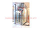 VVVF 800 کیلوگرم ساختمان اداری MRL اتاق ماشین آسانسور کمتر