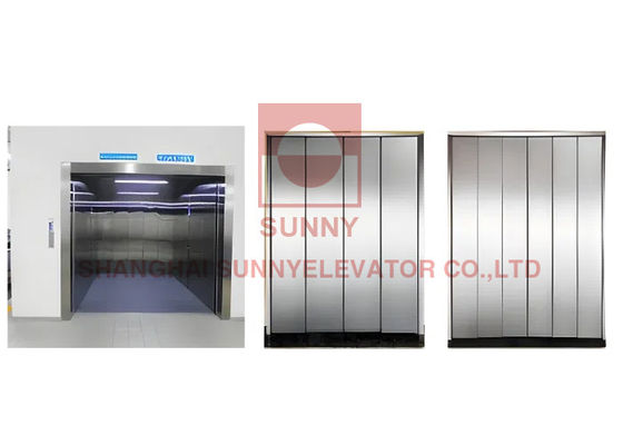 0.25~1.0m/S پارکینگ اتومبیل ماشین آسانسور آسانسور تجهیزات بلند کردن آسانسورهای بار