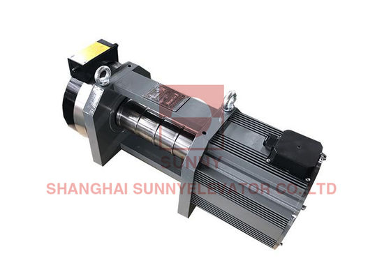 موتور کششی تسمه ای آسانسور 220 ولت/380 ولت برای بالابر خانگی 320 کیلوگرم تا 1000 کیلوگرم