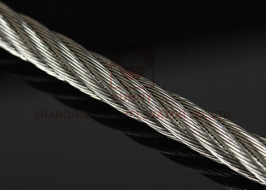 طناب سیم با قطر بزرگ Elevator Steel 6x19 برای قطعات ماشین کششی