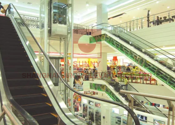 4500p Residential Metro Balustrade 600 mm پله برقی اتوماتیک در فضای باز در فضای باز