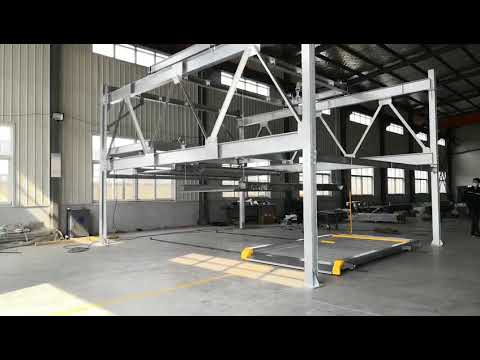 رابط کنترل دکمه بالابر اتومبیل 30fpm Hydraulic Auto Stacker